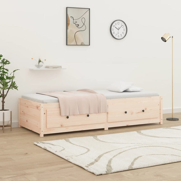 Pat de zi Single, 90x190 cm, lemn masiv de pin - WALTI WALTI