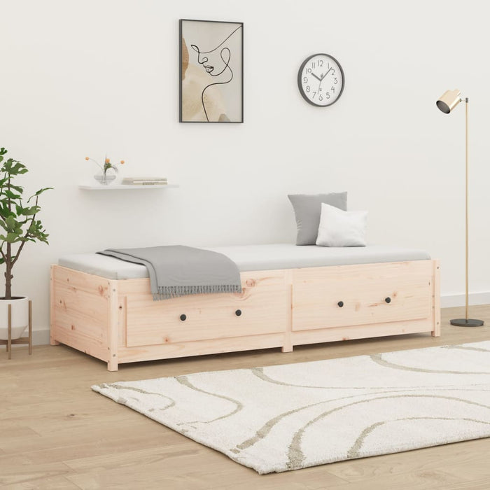 Pat de zi Single, 90x190 cm, lemn masiv de pin - WALTI WALTI