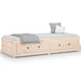Pat de zi Small Single, 75x190 cm, lemn masiv pin - WALTI WALTI