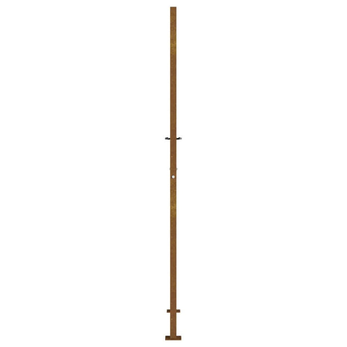 Poartă de grădină, 105x205 cm, oțel corten, model copac - WALTI WALTI