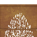 Poartă de grădină, 105x205 cm, oțel corten, model copac - WALTI WALTI