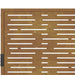 Poartă pentru grădină, 105x155 cm, oțel corten, dreptunghiuri - WALTI WALTI