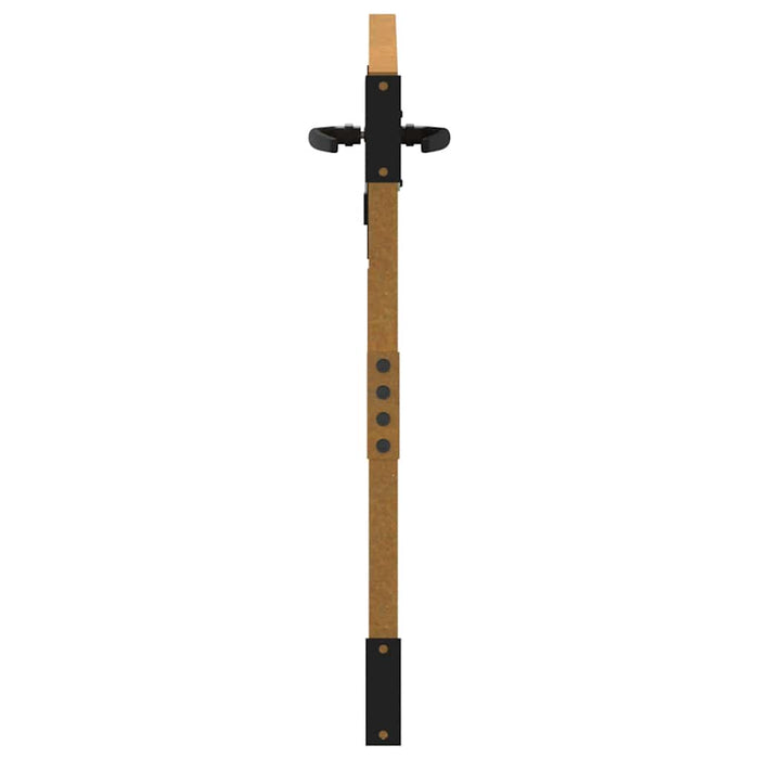 Poartă de grădină 85x100 cm, oțel corten, design copac WALTI