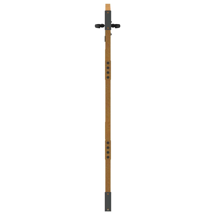 Poartă de grădină 85x125 cm, oțel corten, design copac WALTI