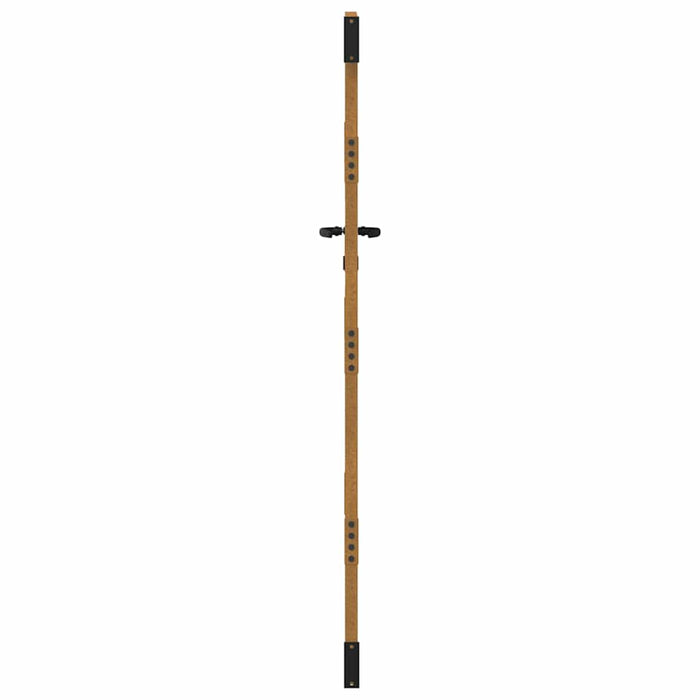 Poartă de grădină 85x175 cm, oțel corten, design copac WALTI