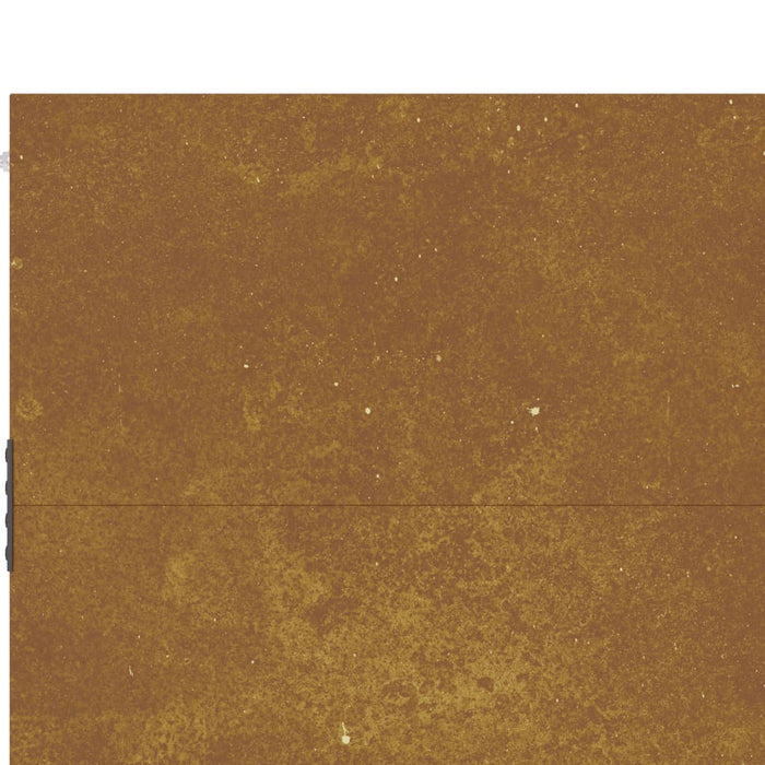 Poartă pentru grădină, 85x125 cm, oțel corten - WALTI WALTI