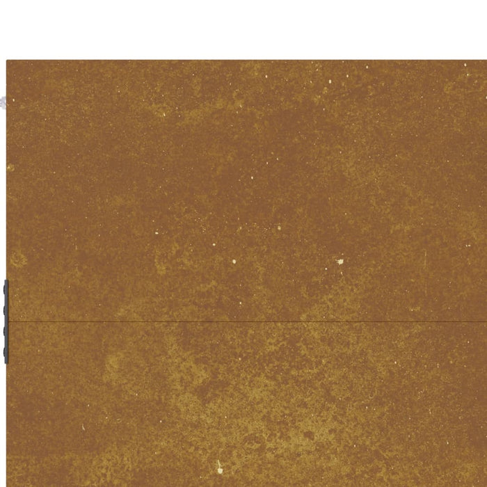 Poartă pentru grădină, 105x155 cm, oțel corten - WALTI WALTI