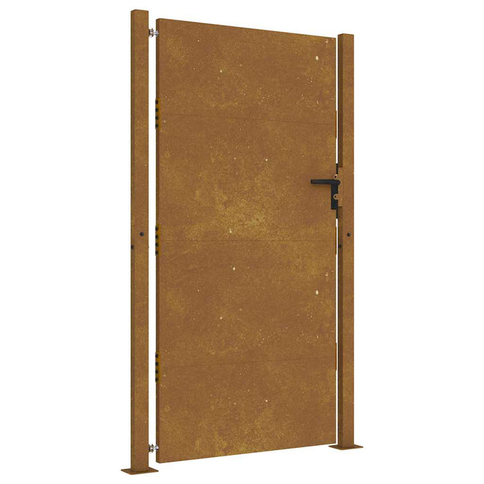 Poartă de grădină 100x200 cm, oțel Corten WALTI