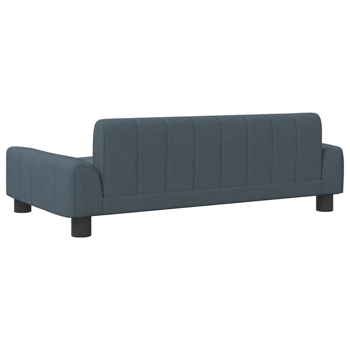 Pat de câini, gri închis, 90x53x30 cm, material textil WALTI