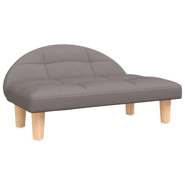 Pat de câini, gri taupe, 70x52x30 cm, material textil - WALTI WALTI