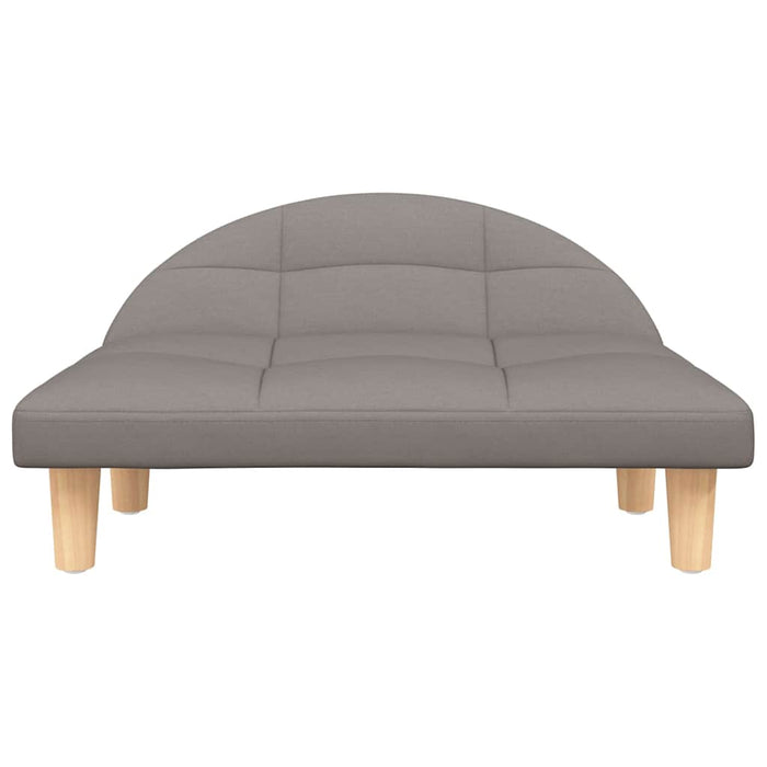 Pat de câini, gri taupe, 70x52x30 cm, material textil - WALTI WALTI