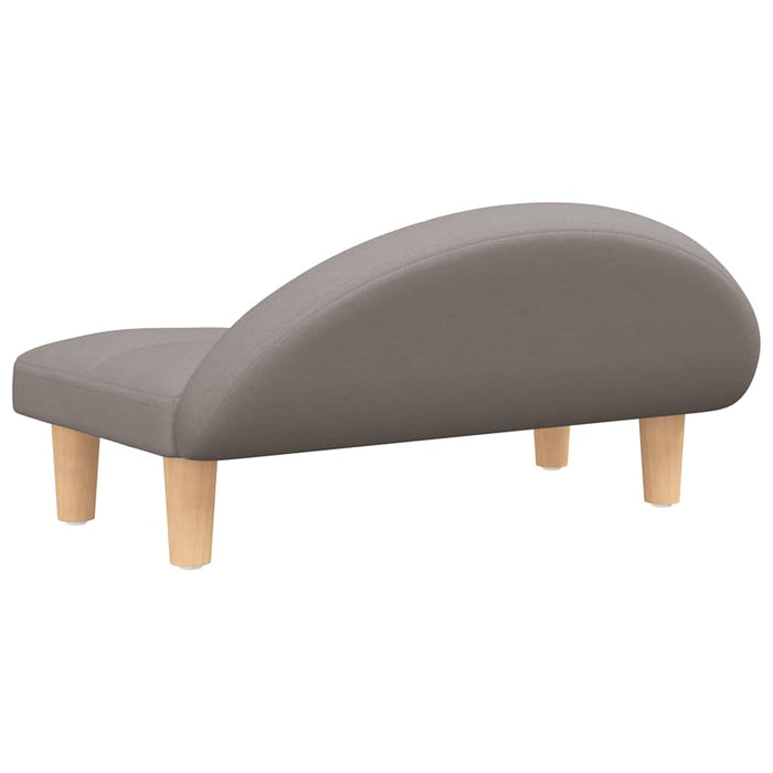 Pat de câini, gri taupe, 70x52x30 cm, material textil - WALTI WALTI