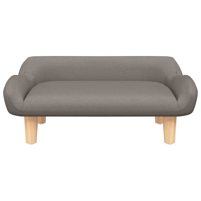 Pat de câini, taupe, 70x40x24 cm, material textil - WALTI WALTI