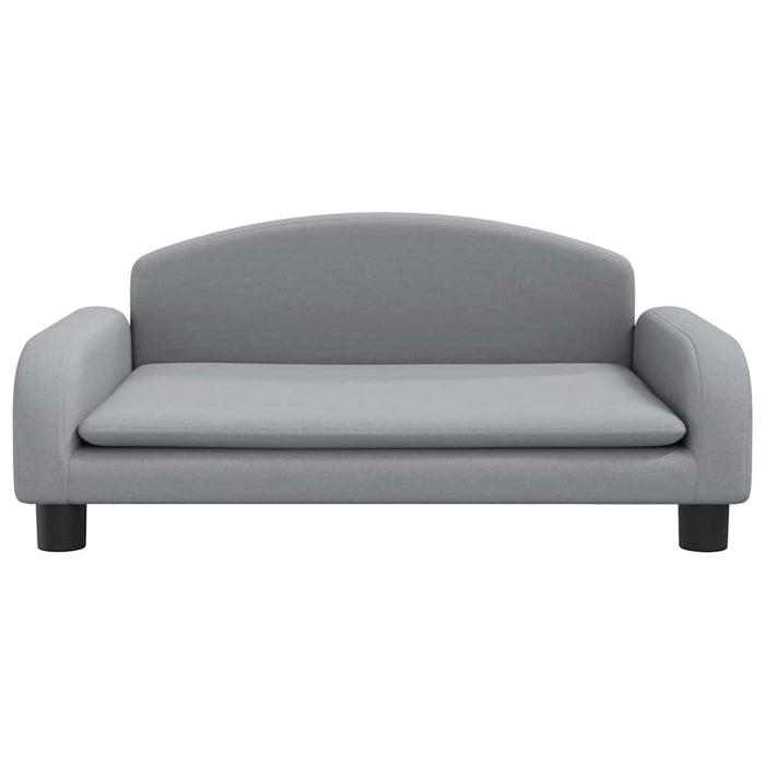 Pat de câini, gri deschis, 70x45x30 cm, material textil - WALTI WALTI