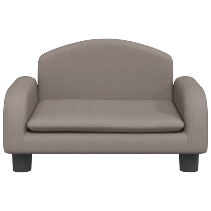 Pat de câini, gri taupe, 50x40x30 cm, textil - WALTI WALTI