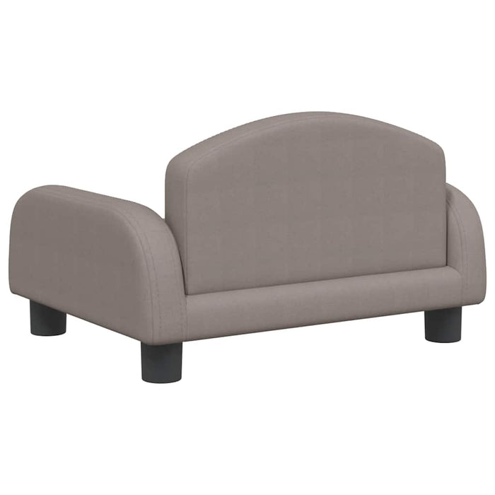 Pat de câini, gri taupe, 50x40x30 cm, textil - WALTI WALTI