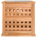 Noptiere, 2 buc., 34x34x34 cm, lemn masiv de nuc - WALTI WALTI