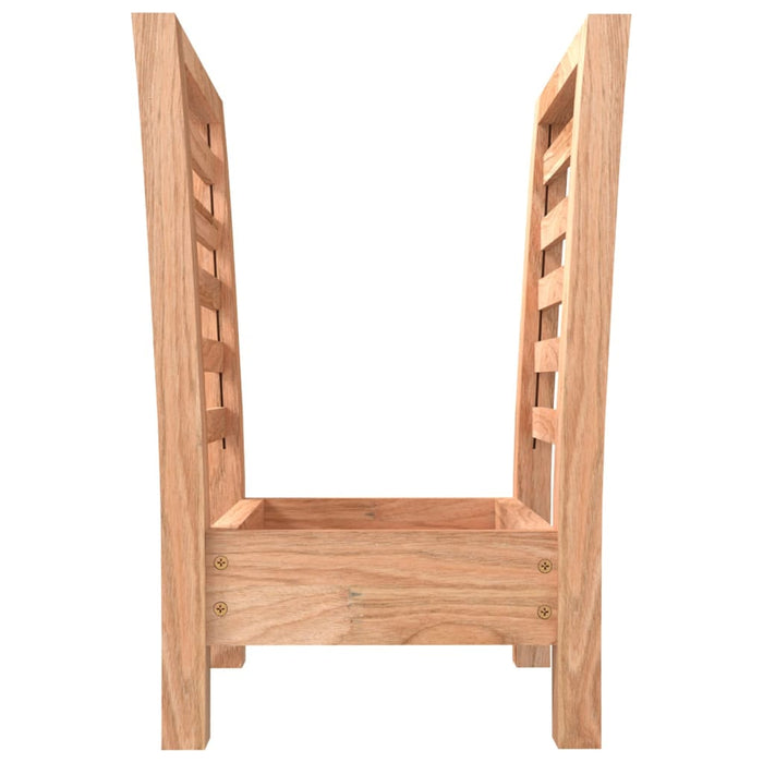 Suport pentru reviste, 40x26,5x38,5 cm, lemn masiv de nuc - WALTI WALTI
