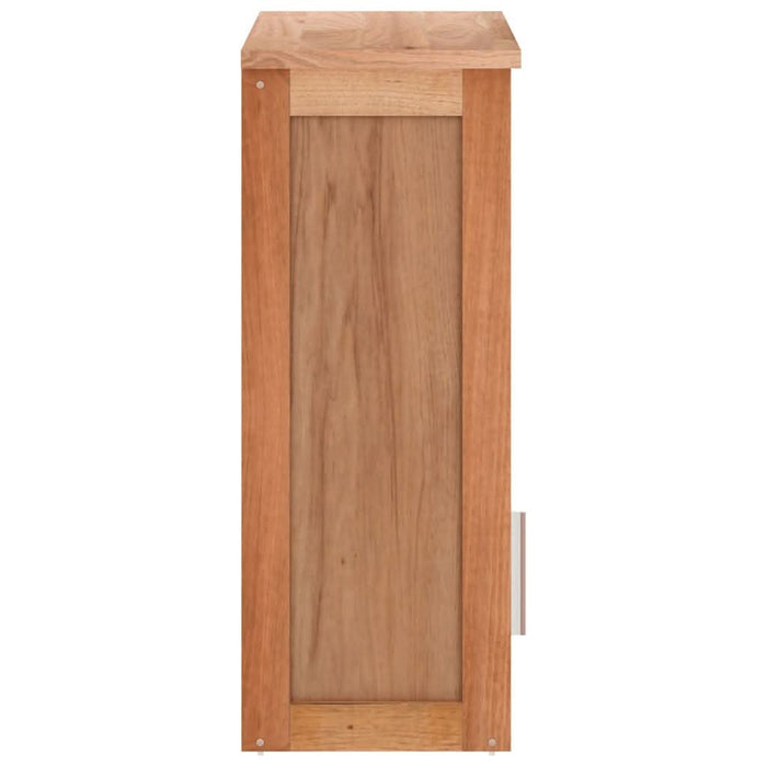 Dulap de baie montat pe perete, 42x23x60 cm, lemn masiv de nuc - WALTI WALTI