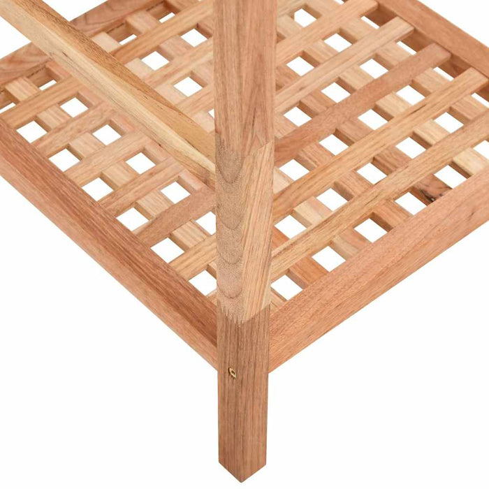Raft de baie, 35,5x35,5x79 cm, lemn masiv de nuc WALTI