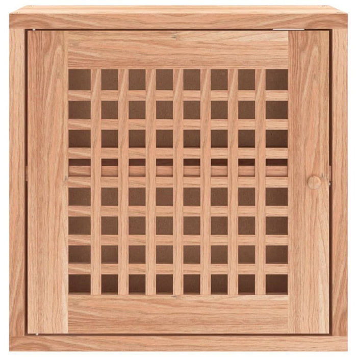 Dulap de perete, 42x18x42 cm, lemn masiv de nuc - WALTI WALTI