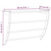 Suport de prosoape, 60x25,5x49 cm, lemn masiv de nuc - WALTI WALTI