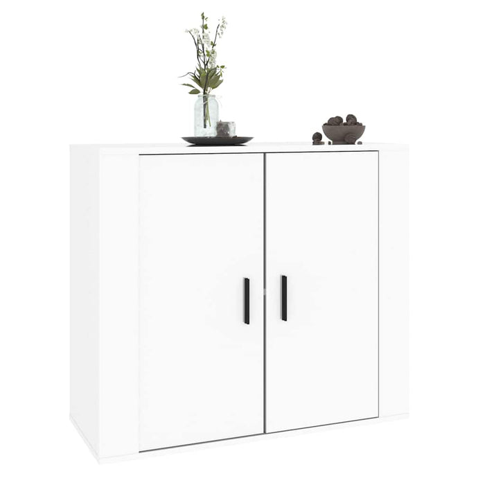 Dulap, alb extralucios, 80x33x70 cm, lemn prelucrat WALTI