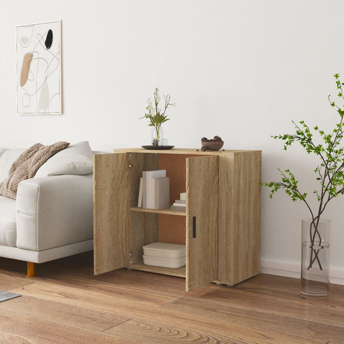Dulap, stejar sonoma, 80x33x70 cm, lemn compozit - WALTI WALTI