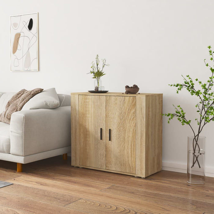 Dulap, stejar sonoma, 80x33x70 cm, lemn compozit - WALTI WALTI