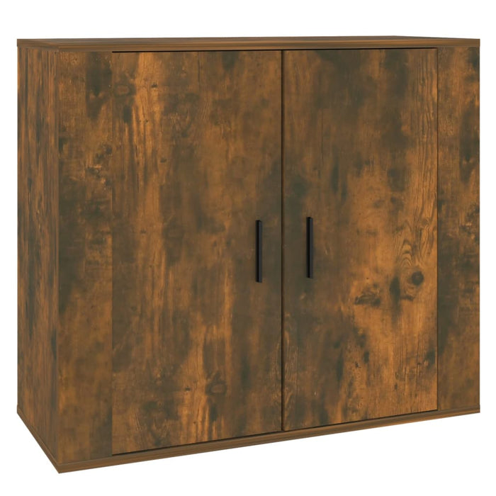 Dulap, stejar fumuriu, 80x33x70 cm, lemn compozit - WALTI WALTI