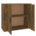 Dulap, stejar fumuriu, 80x33x70 cm, lemn compozit - WALTI WALTI