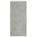 Dulap, gri beton, 80x33x70 cm, lemn prelucrat - WALTI WALTI