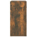 Dulap, stejar fumuriu, 80x33x70 cm, lemn compozit - WALTI WALTI