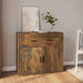 Dulap, stejar fumuriu, 80x33x70 cm, lemn compozit - WALTI WALTI