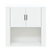 Dulap de perete, alb, 80x33x80 cm, lemn prelucrat - WALTI WALTI
