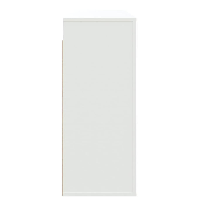 Dulap de perete, alb, 80x33x80 cm, lemn prelucrat - WALTI WALTI