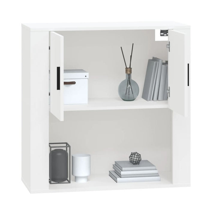 Dulap de perete, alb, 80x33x80 cm, lemn prelucrat - WALTI WALTI