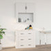 Dulap de perete, alb, 80x33x80 cm, lemn prelucrat - WALTI WALTI