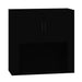 Dulap de perete, negru, 80x33x80 cm, lemn prelucrat - WALTI WALTI