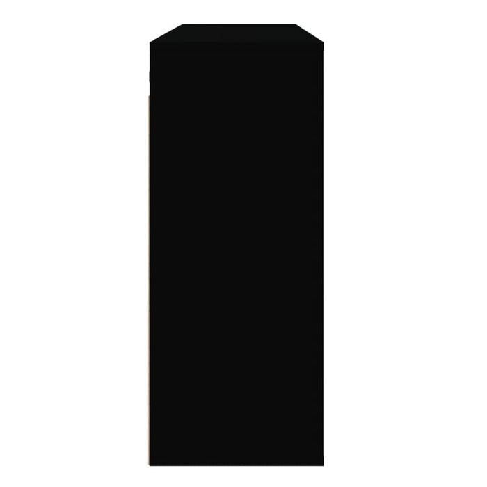 Dulap de perete, negru, 80x33x80 cm, lemn prelucrat - WALTI WALTI
