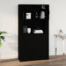 Dulap de perete, negru, 80x33x80 cm, lemn prelucrat - WALTI WALTI