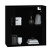 Dulap de perete, negru, 80x33x80 cm, lemn prelucrat - WALTI WALTI
