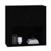 Dulap de perete, negru, 80x33x80 cm, lemn prelucrat - WALTI WALTI