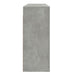 Dulap de perete, gri beton, 80x33x80 cm, lemn prelucrat - WALTI WALTI