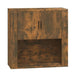 Dulap de perete, stejar fumuriu, 80x33x80 cm, lemn prelucrat - WALTI WALTI