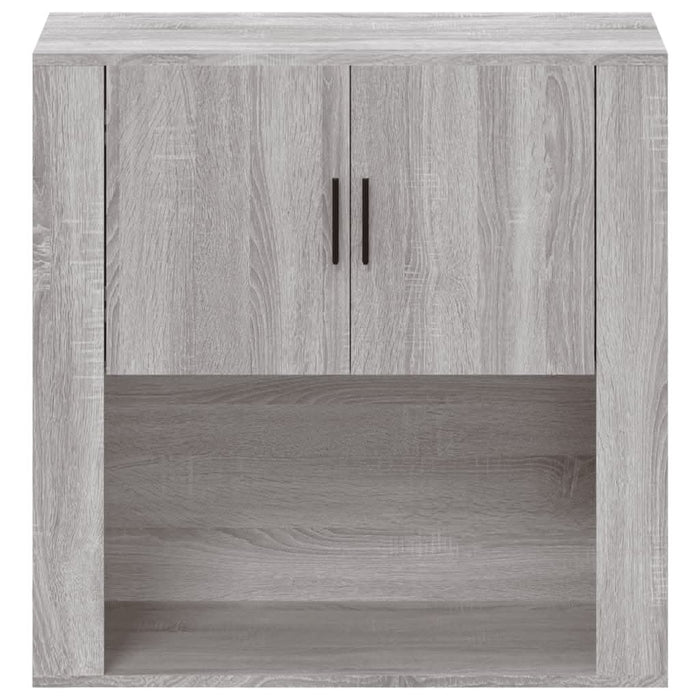 Dulap de perete, gri sonoma,80x33x80 cm, lemn prelucrat - WALTI WALTI