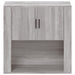 Dulap de perete, gri sonoma,80x33x80 cm, lemn prelucrat - WALTI WALTI