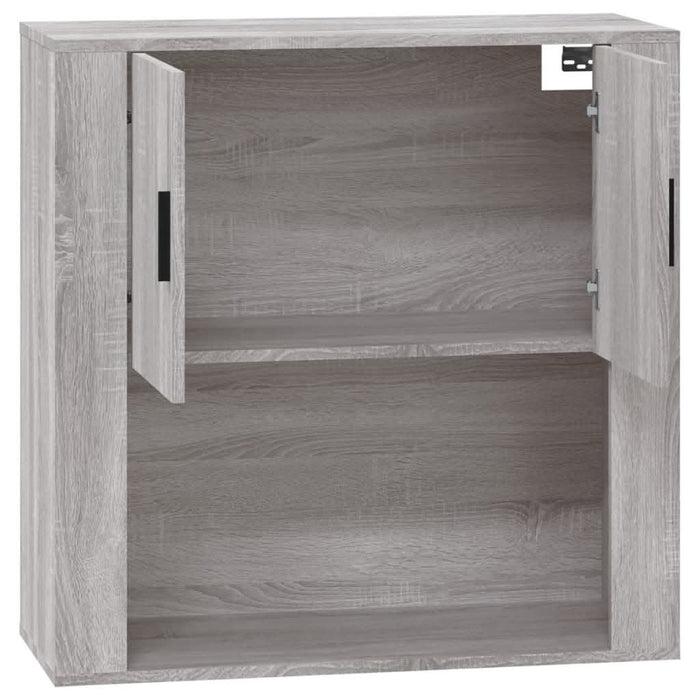 Dulap de perete, gri sonoma,80x33x80 cm, lemn prelucrat - WALTI WALTI