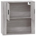 Dulap de perete, gri sonoma,80x33x80 cm, lemn prelucrat - WALTI WALTI