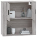 Dulap de perete, gri sonoma,80x33x80 cm, lemn prelucrat - WALTI WALTI